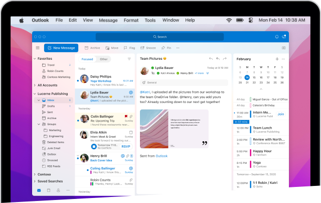 Introducir 86+ imagen outlook office app for mac